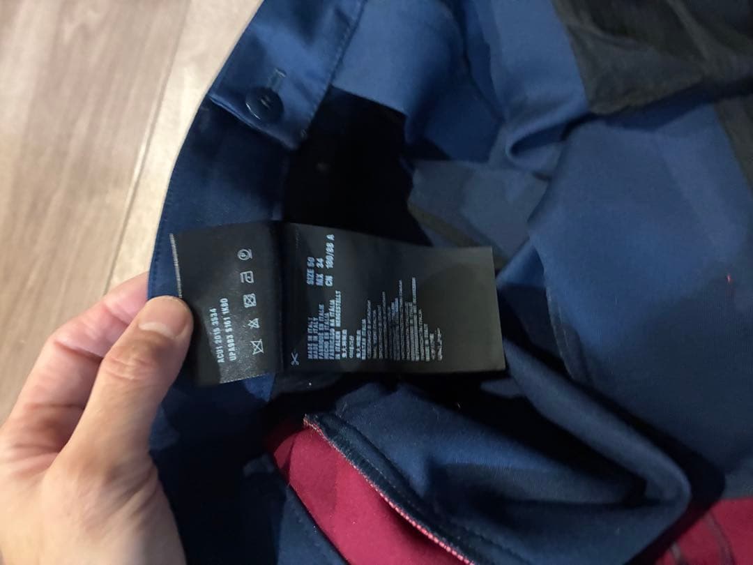 プラダ PRADA ネイビー　紺　スラックス　パンツ　サイズ50