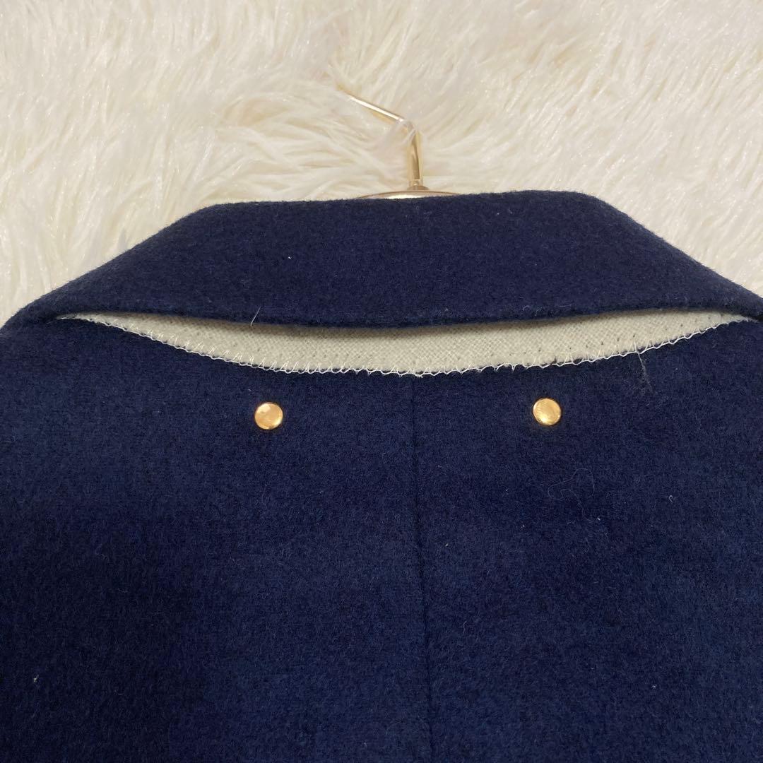 Paul Smith チェスターコート ネイビー M オシャレ オフィス 上品