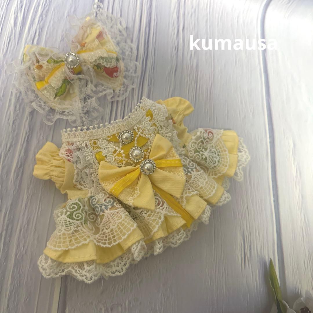 20cmワンピース3着　ステラルー/リーナベルコスチューム　Sサイズ1着