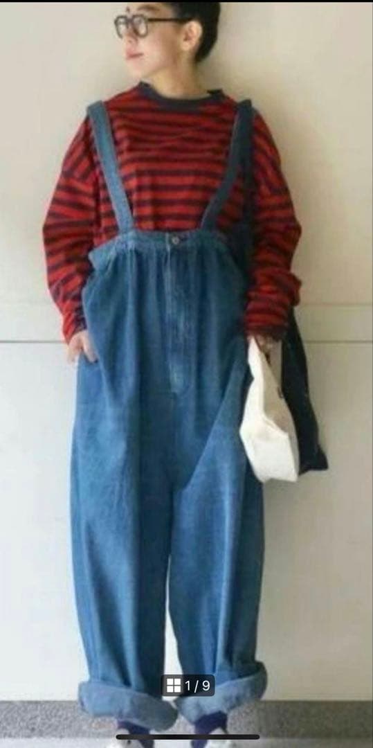 ジャーナルスタンダードラックス◆デニムサロペット