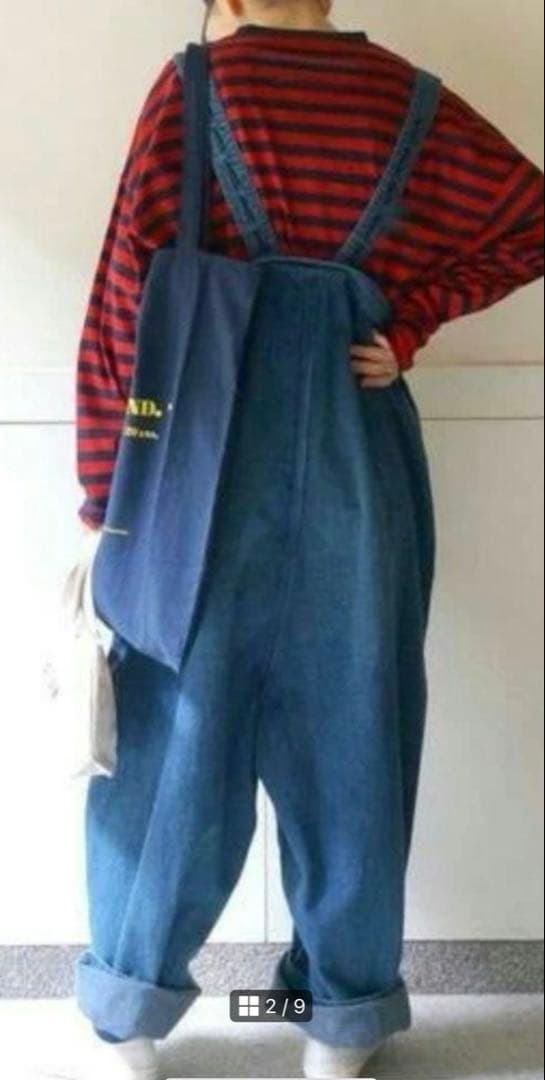 ジャーナルスタンダードラックス◆デニムサロペット