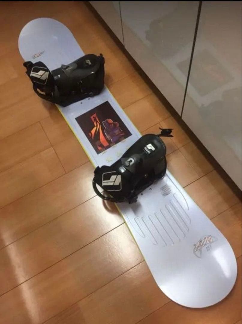 SIMS　スノーボード　ビンディング付き