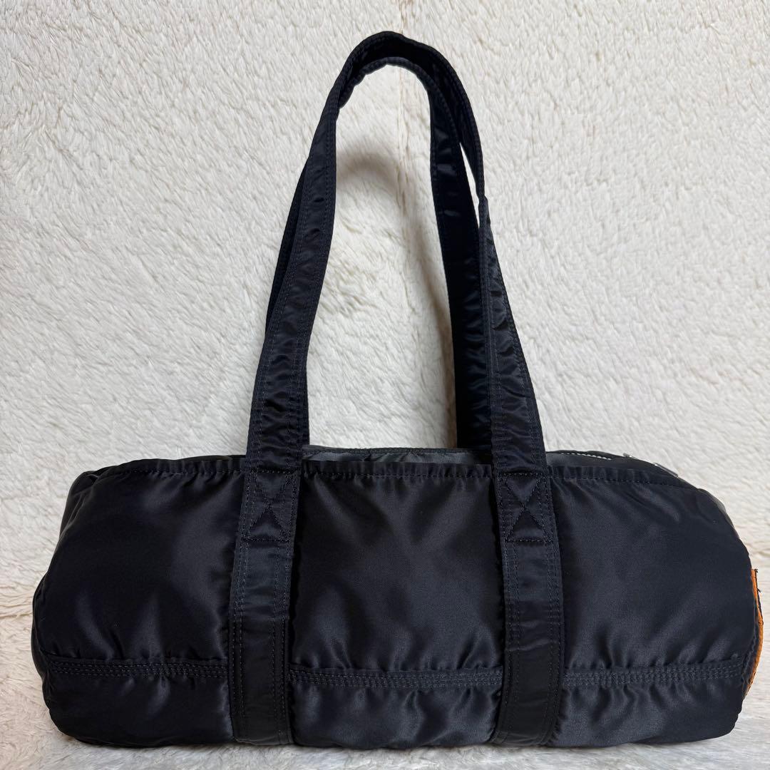 極上品　PORTER　ポーター　タンカー　ミニボストンバッグ　Lサイズ　ブラック