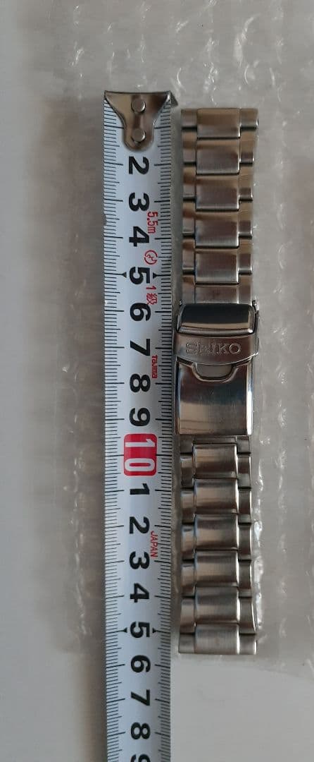専用です。SEIKO⚡美品　　　【ラグ幅22㎜】 ステンレスベルト❗