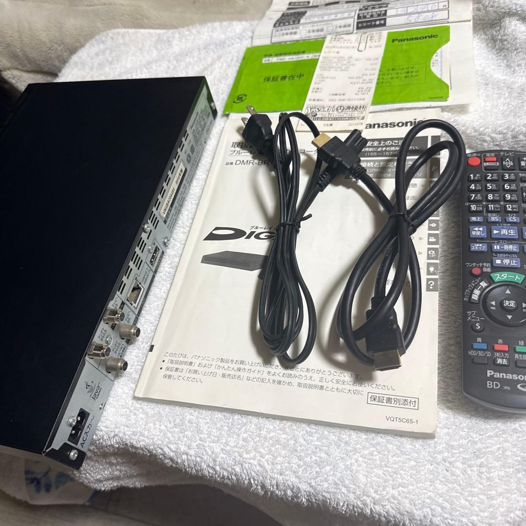 パナソニックブルーレイディスクレコーダーDMR-BR160