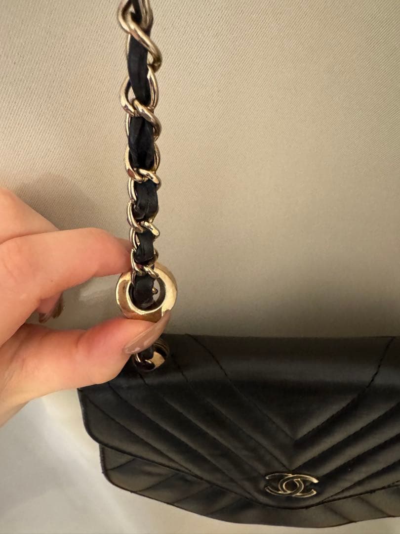 お値下げ中！！ CHANEL ブラック ショルダーバッグ