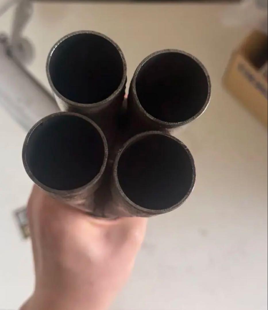 CBX400F 薄型センバツブレット 2-1.サイレンサーセット