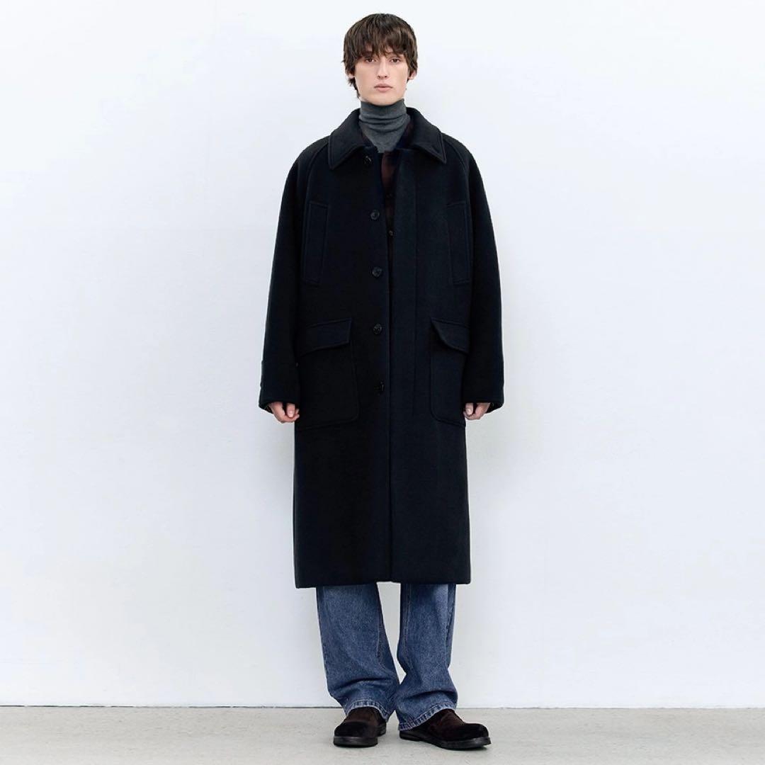 ジャケット・アウター INSILENCE Oversize Balmacaan Coat