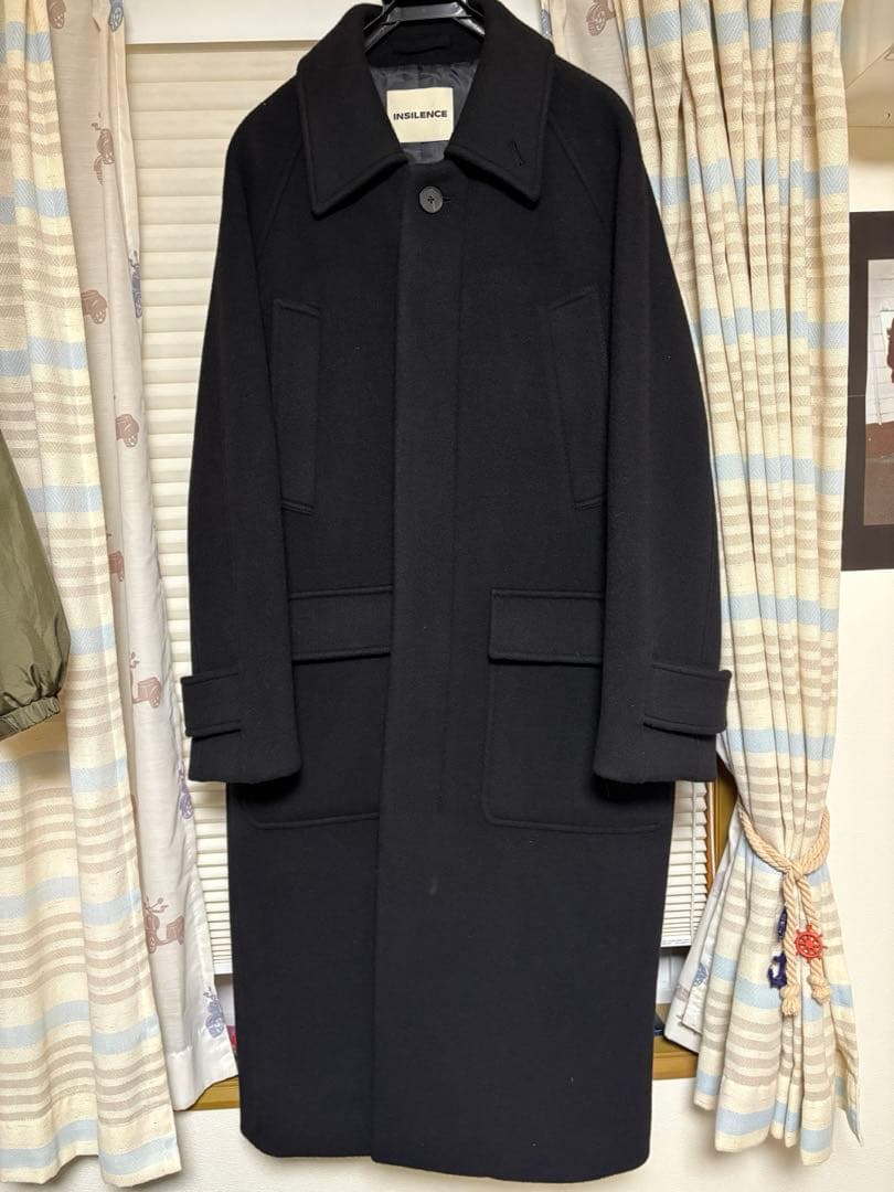 ジャケット・アウター INSILENCE Oversize Balmacaan Coat