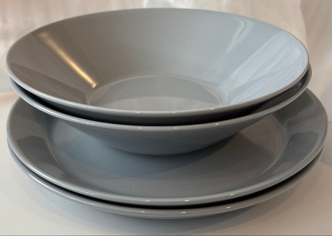 2026 イッタラ 福袋 ティーマ プレート ボウル パールグレー 4点