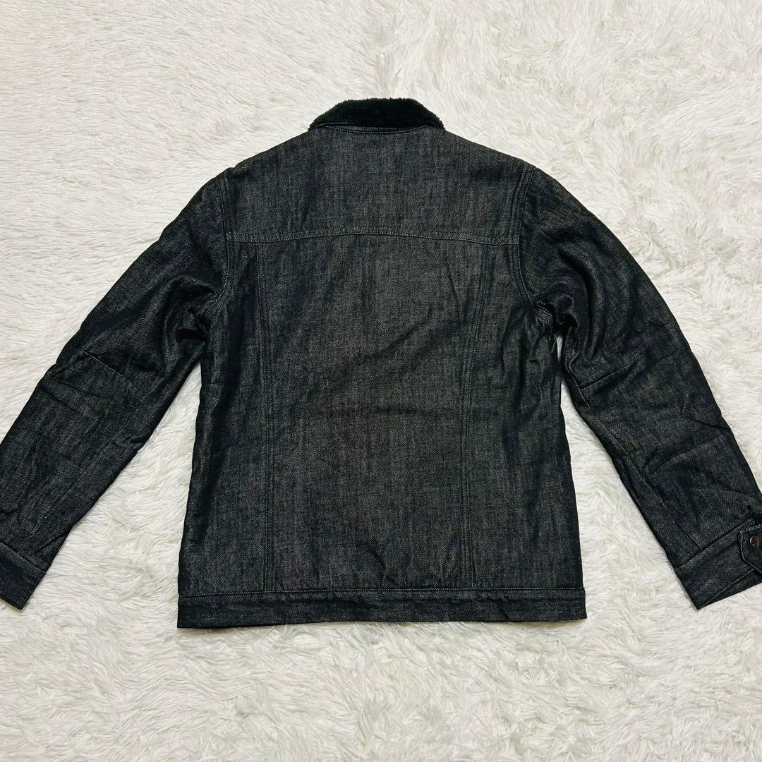 BLUE BLUE ブルーブルー ブラックデニムジャケット 裏ボア サイズ2