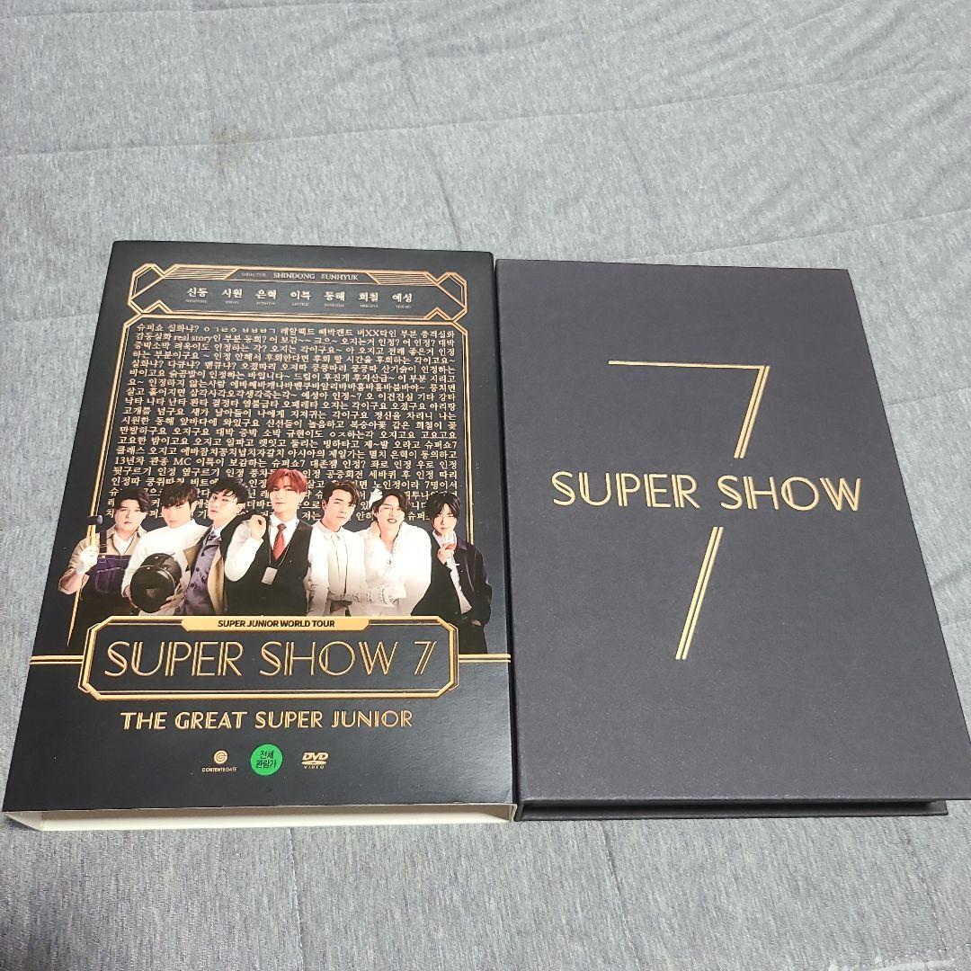 ミュージック SUPER SHOW 7 DVD superjunior ss7