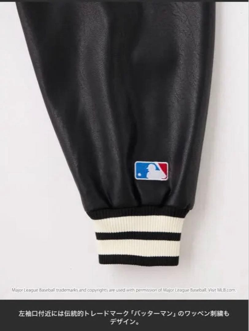 ブラック LA Dodgers スタジャン