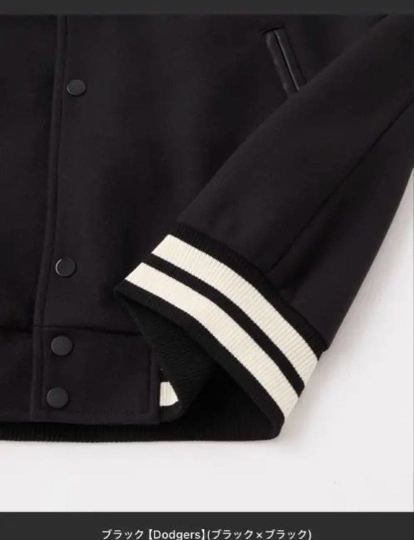 ブラック LA Dodgers スタジャン