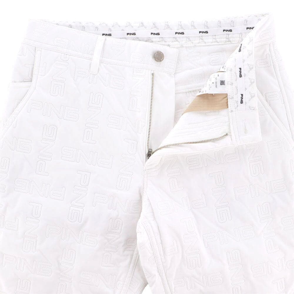 ピンアパレル　PING APPAREL　ゴルフ　中綿ストレッチパンツ　モノグラム