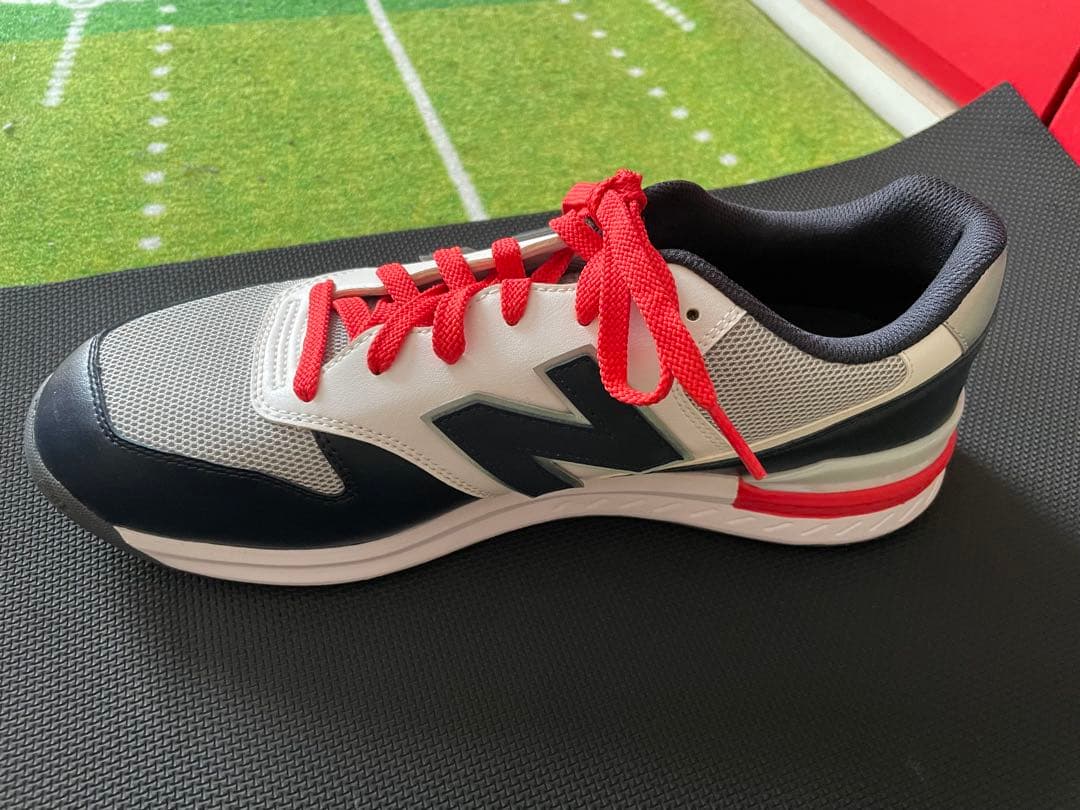 New Balance 996ゴルフシューズ ネイビー/ホワイト/レッド