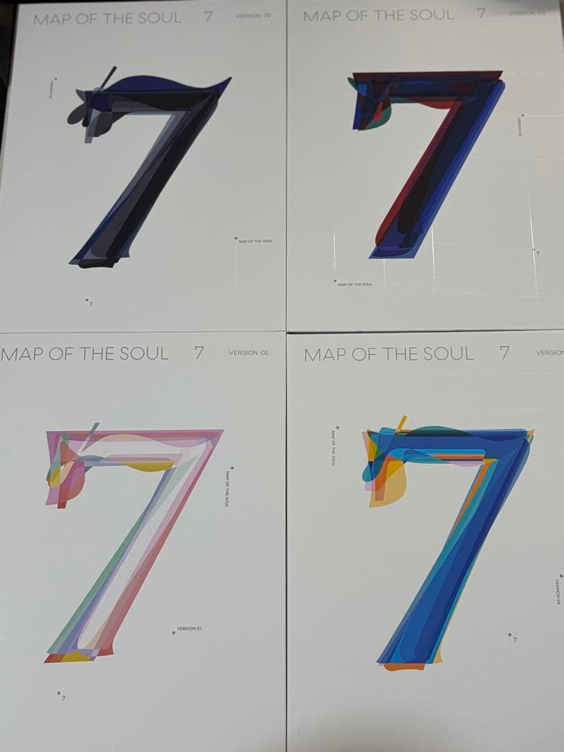 BTS 『MAP OF THE SOUL ver.1-4』