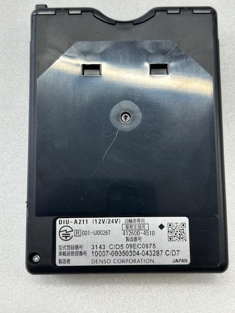 み*か様 【中古超美品】デンソー製 ETC2.0 DIU-A211(業務支援用)