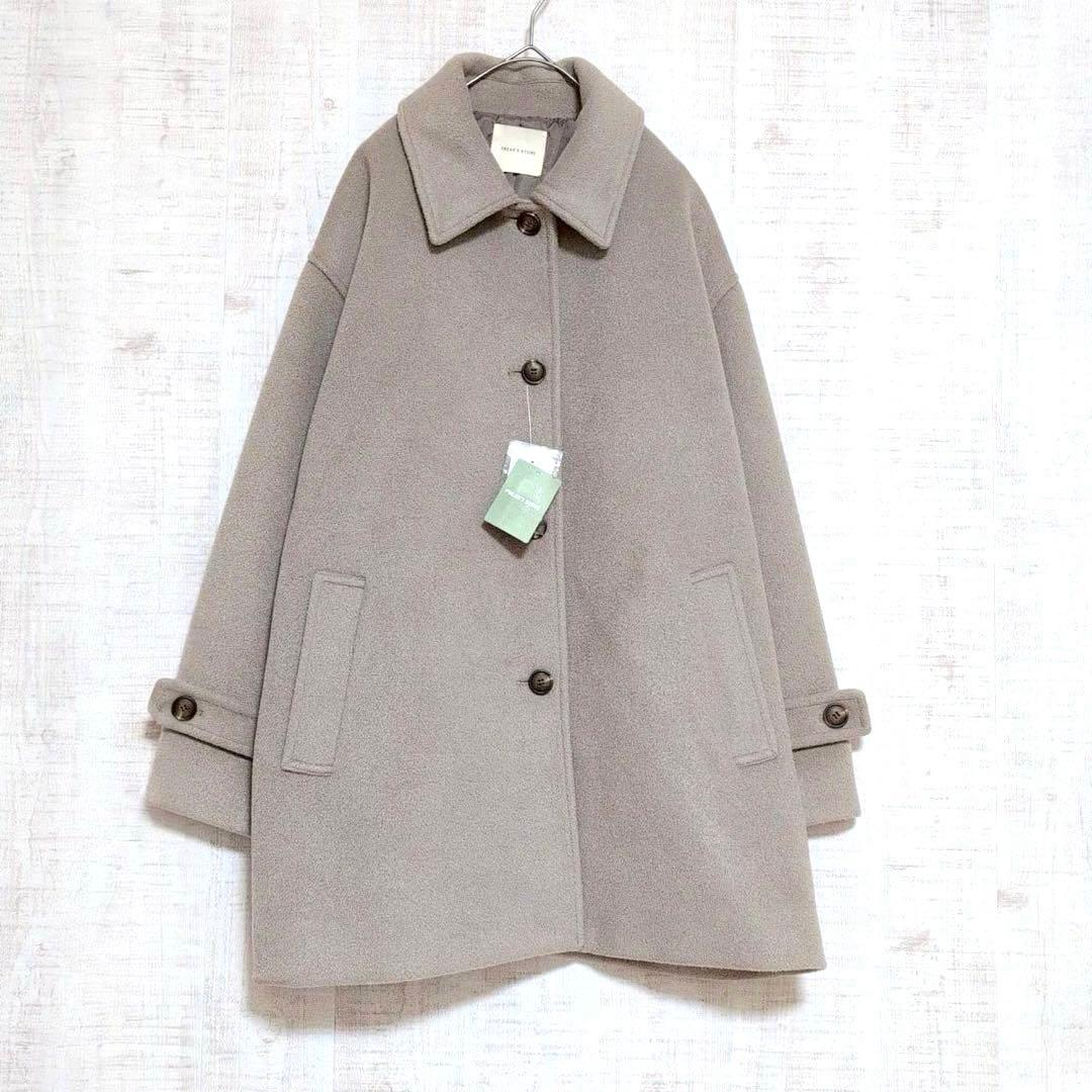 【新品】 FREAK'S STORE ビーバーステンカラーショートコート