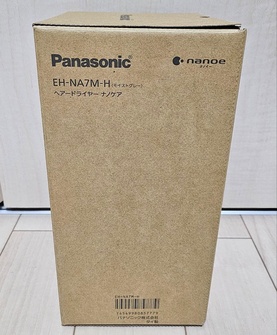 Panasonic EH-NA7M ヘアドライヤー COLORはグレー