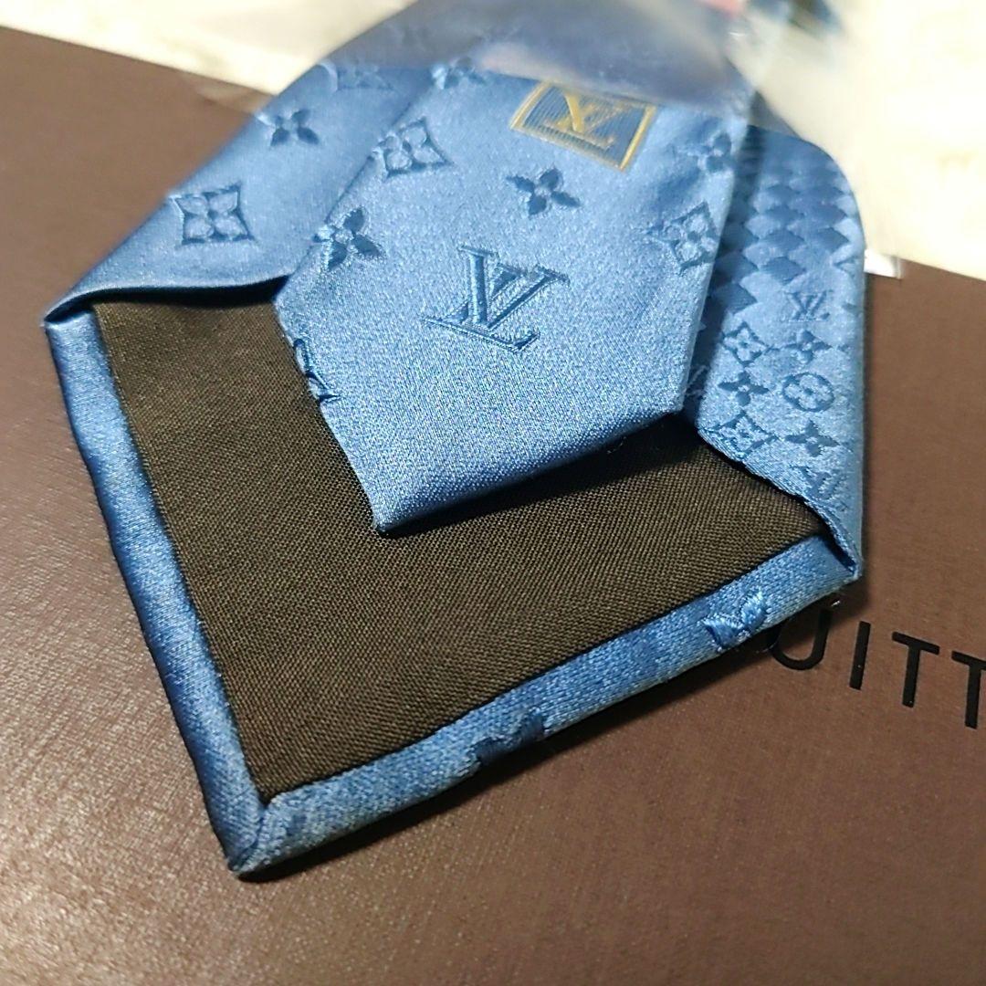 美品 クリーニング済み 箱付き ✨️ ルイヴィトン ミックスモノグラム ネクタイ