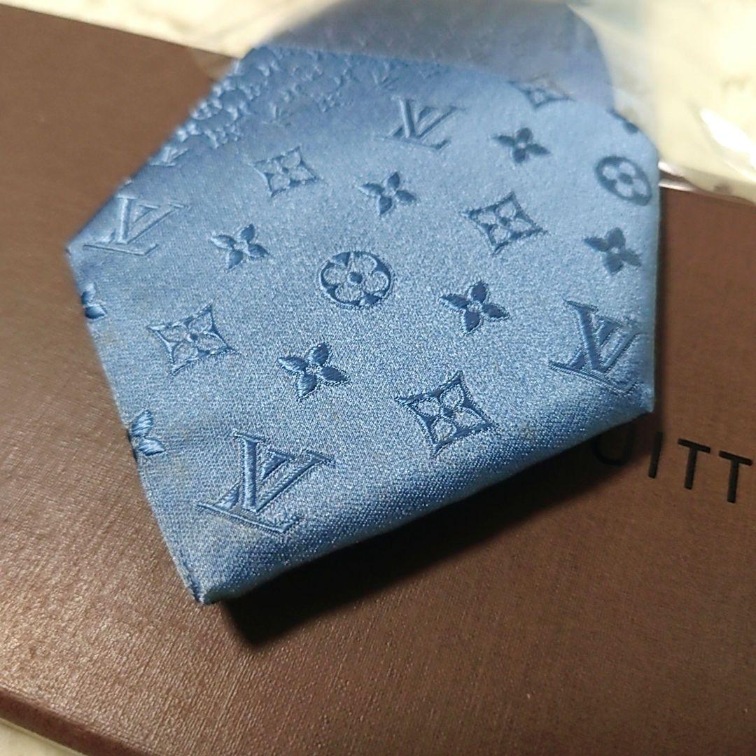 美品 クリーニング済み 箱付き ✨️ ルイヴィトン ミックスモノグラム ネクタイ