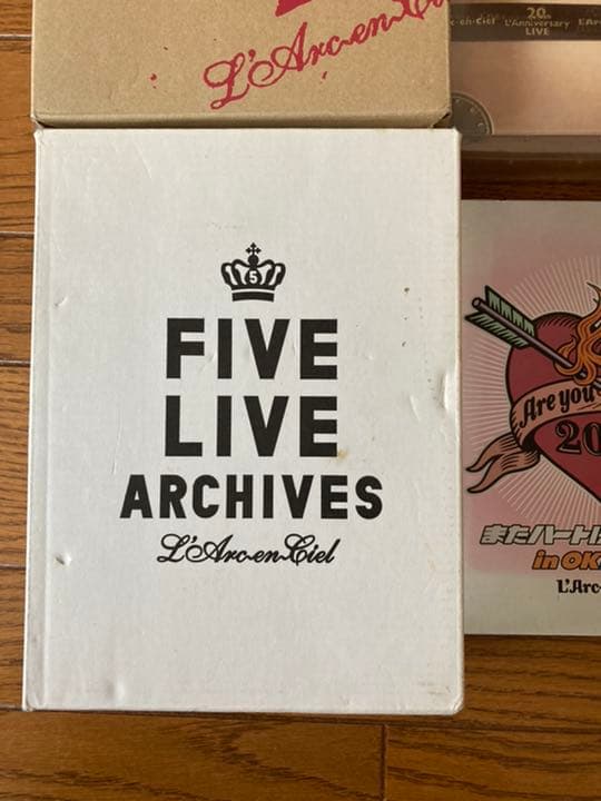 ※バラ売可能※ L'Arc〜en〜Ciel FIVE LIVE ARCHIVES