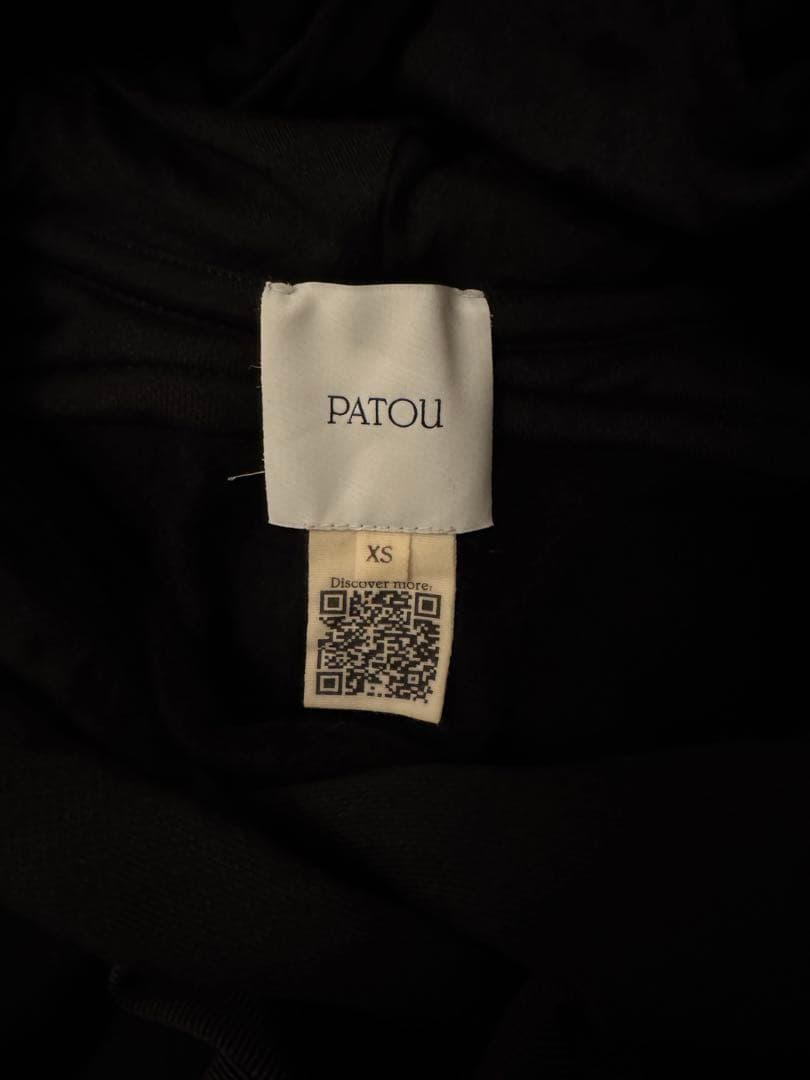 値下げPATOU♡今季フーディドレス　ブラック