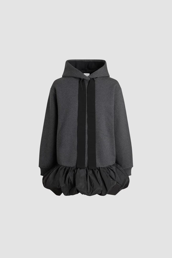 値下げPATOU♡今季フーディドレス　ブラック