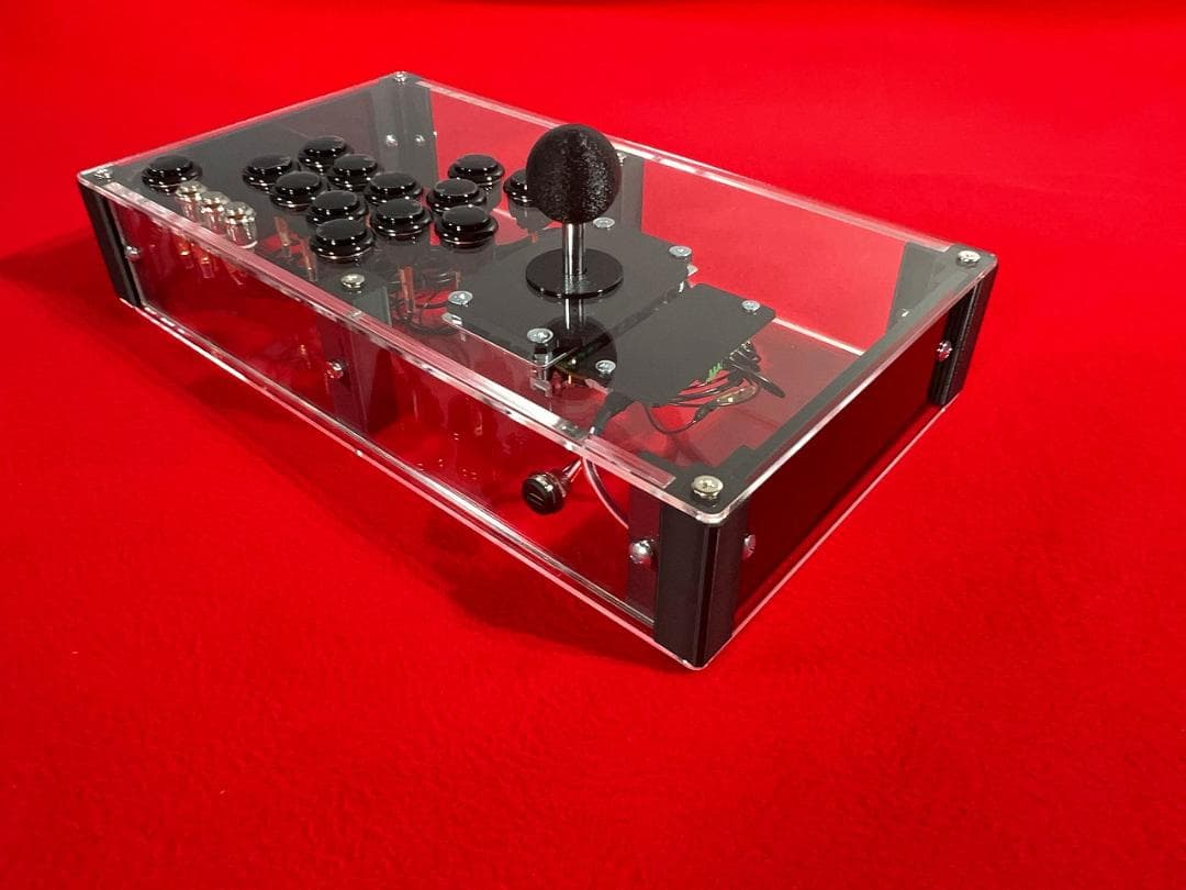 右手24mm仕様 アーケードコントローラー 鵤-ikaruga-