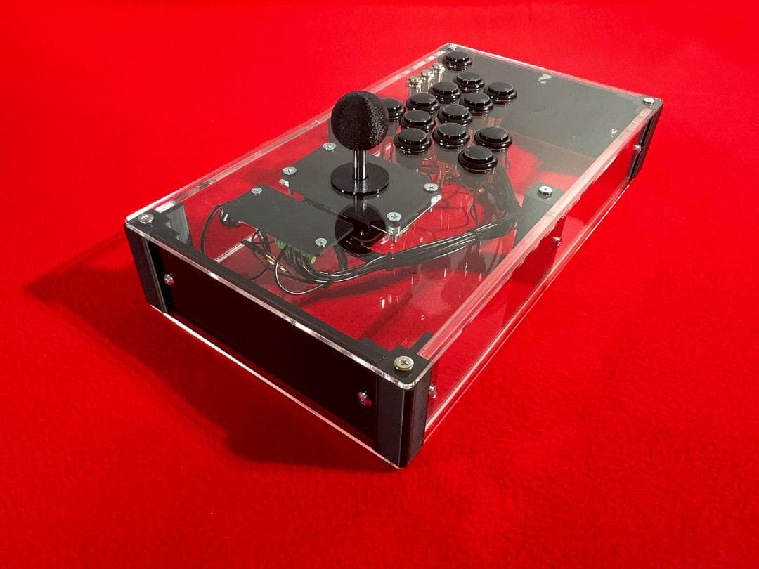 右手24mm仕様 アーケードコントローラー 鵤-ikaruga-