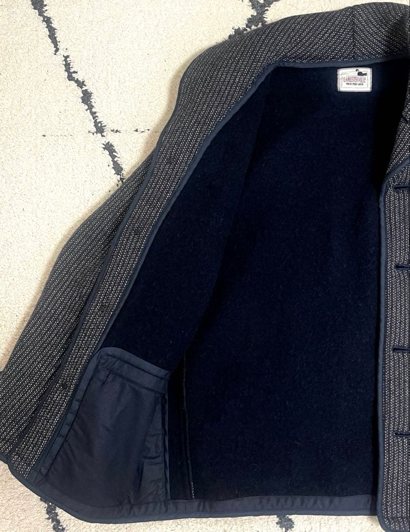 GangsterVille ギャングスタービル ビーチクロス ウール ジャケット