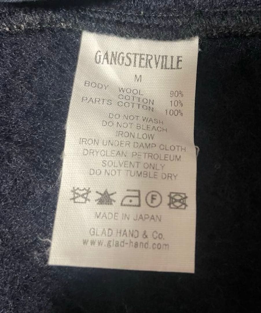 GangsterVille ギャングスタービル ビーチクロス ウール ジャケット