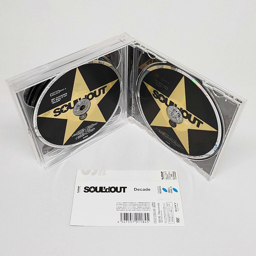 邦楽 SOUL'd OUT Decade CD DVD