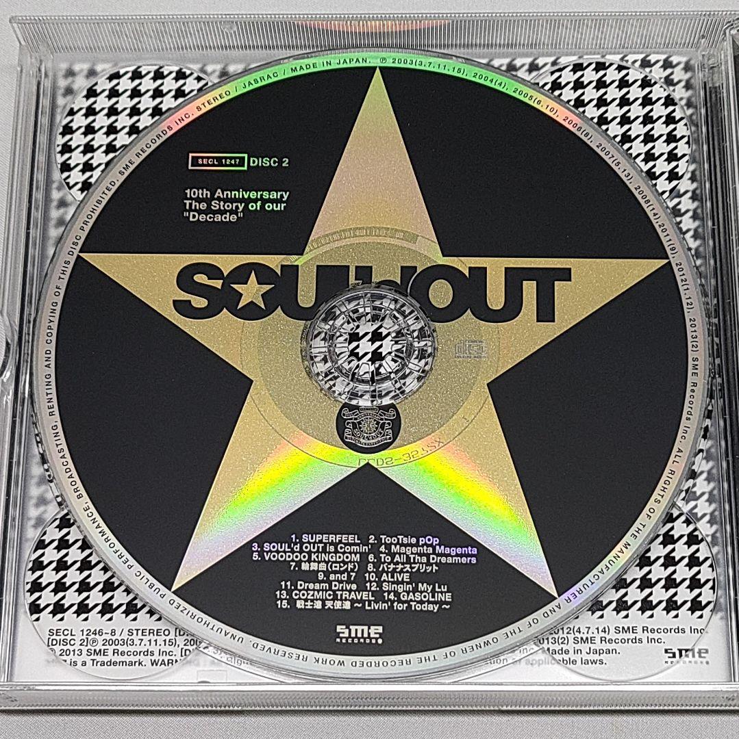 邦楽 SOUL'd OUT Decade CD DVD