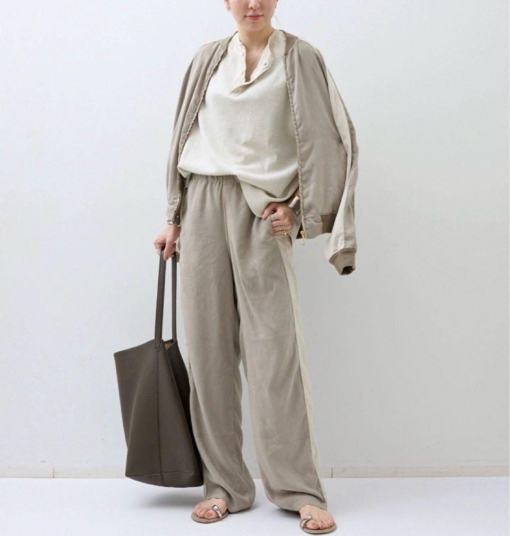 新品 L'Appartement レミレリーフ SUEDE LIKE PANTS