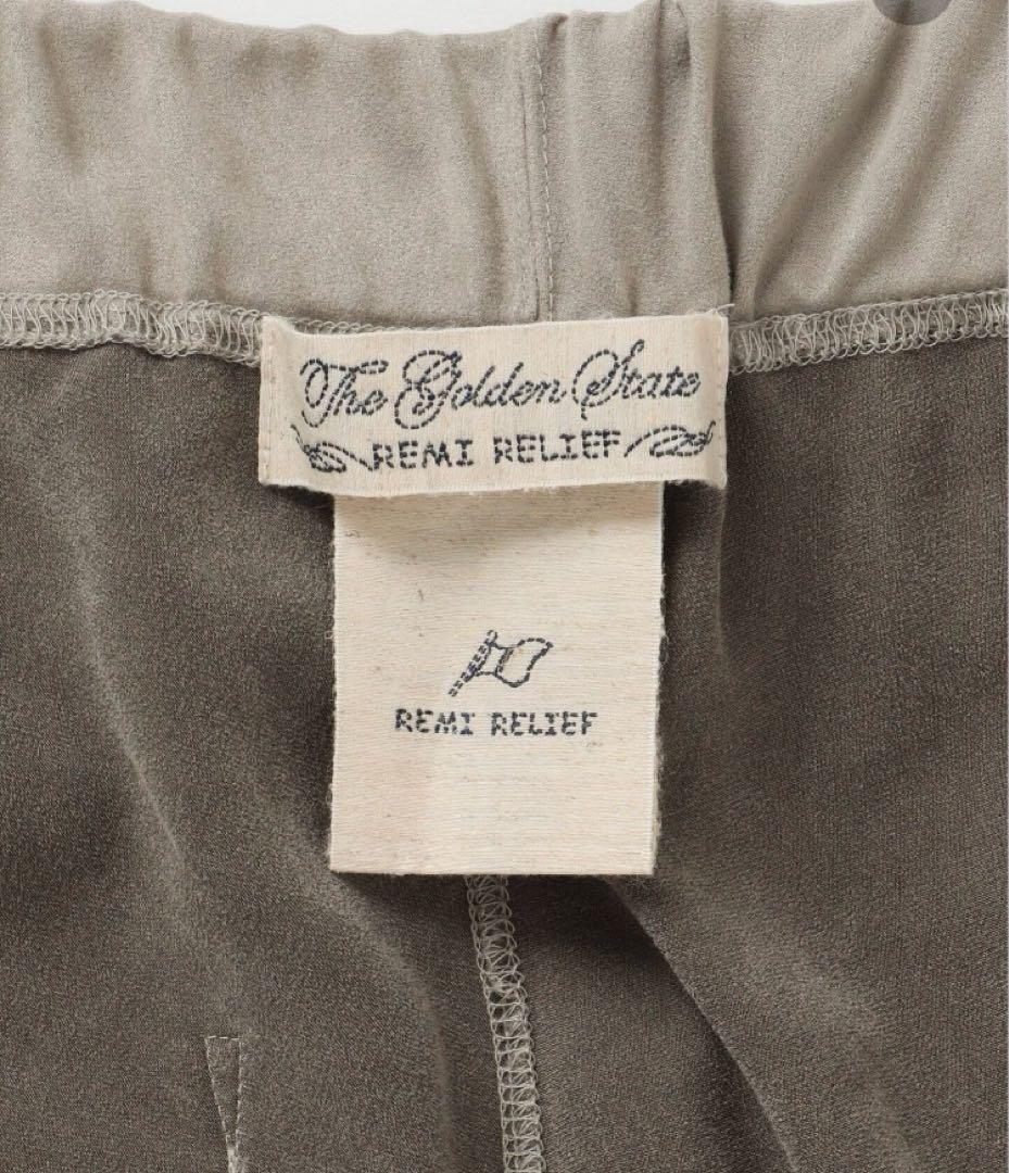 新品 L'Appartement レミレリーフ SUEDE LIKE PANTS