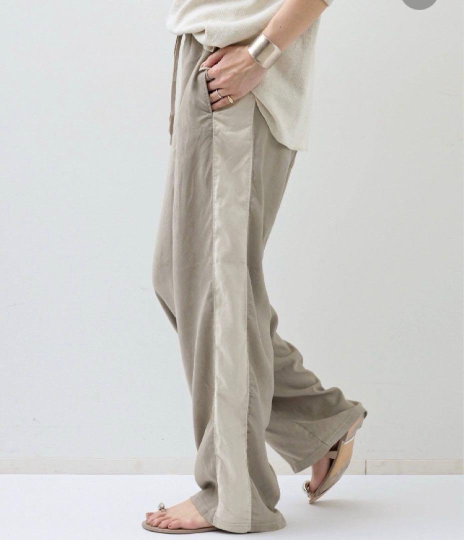 新品 L'Appartement レミレリーフ SUEDE LIKE PANTS