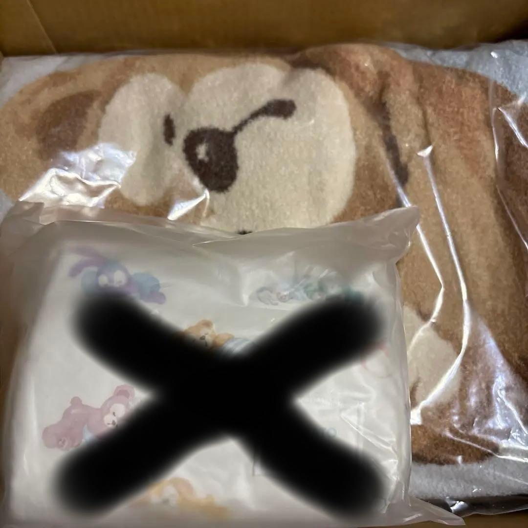 •ジェラピケコラボ　ダッフィー&フレンズ20周年　ブランケット