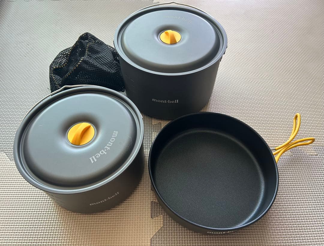 mont-bell モンベル アルパインクッカー 18+20 パンセット