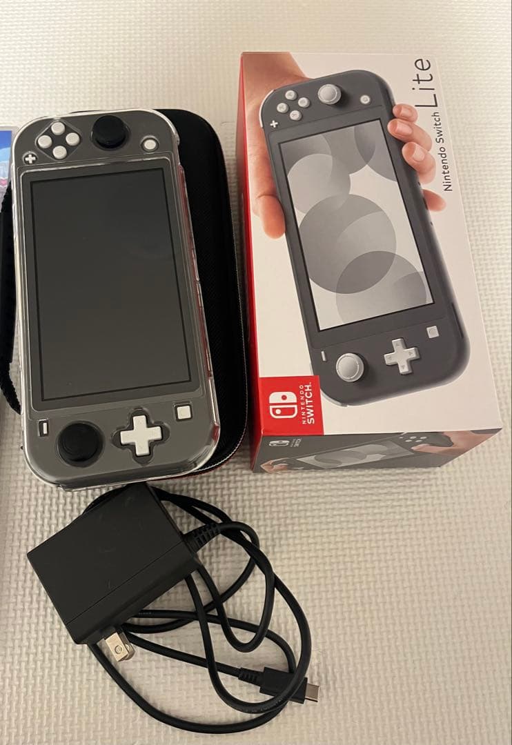 Nintendo Switch Lite グレー + ソフト