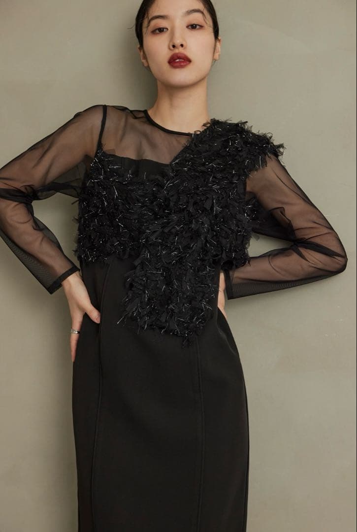 ANDRESD アンドレスド　フリンジドレス