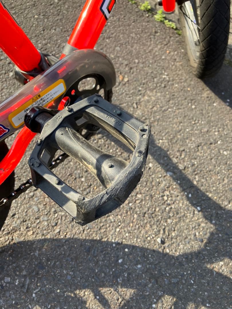 Badass company 　CRANKER 幼児用自転車 赤14インチ