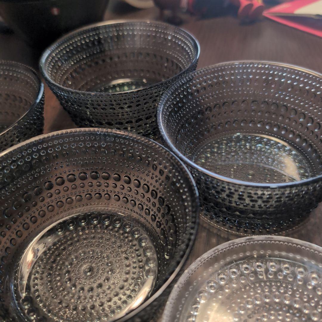 コ*♡様 カステヘルミ　10cm　プレート　　ボウル　グレー　クリア