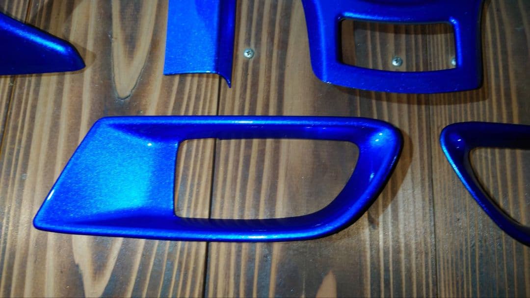 トヨタ86BRZ zn6zc6キャンディブルー室内パネルカバーフルセット