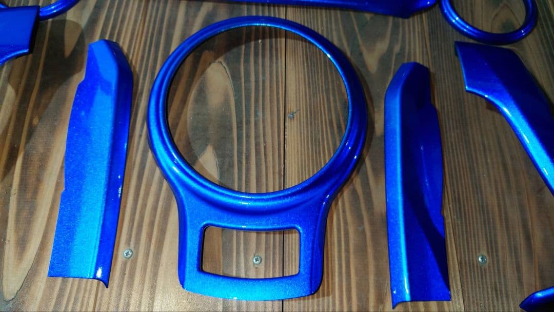 トヨタ86BRZ zn6zc6キャンディブルー室内パネルカバーフルセット