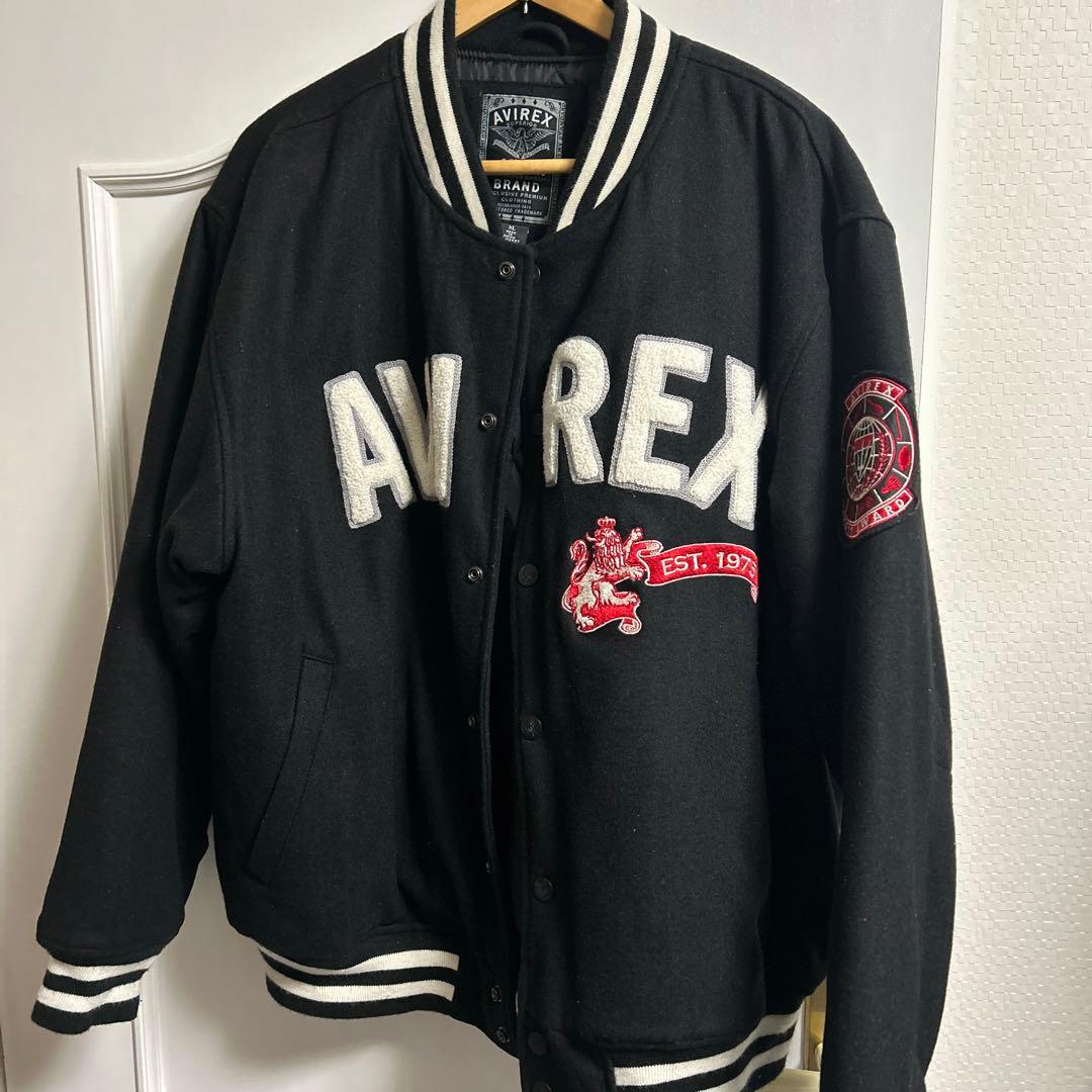 AVIREX ブラック スタジャン XL