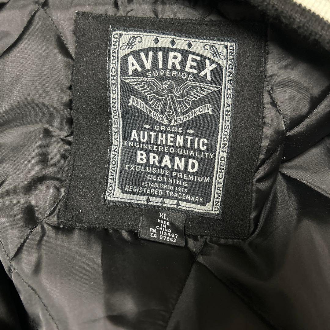 AVIREX ブラック スタジャン XL