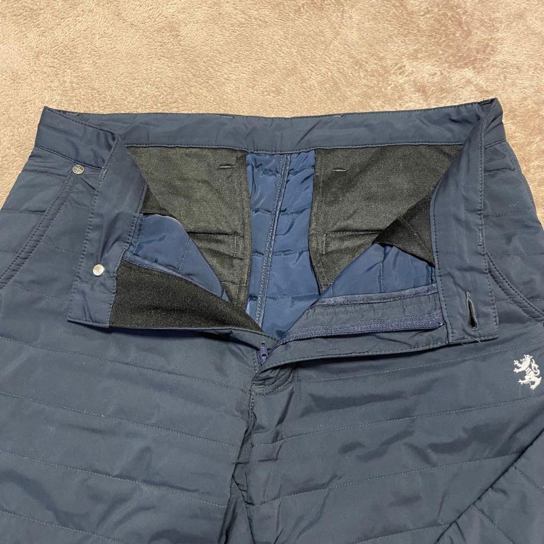 【ADMIRAL GOLF】秋冬 中綿入り 防寒ゴルフパンツ L