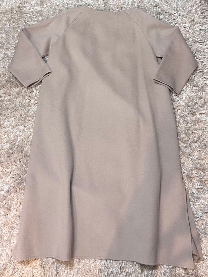 ODORANTESフレアーシルエットダブルフェイスコート